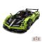 Комплект за сглобяване на количка с дистанционно, Rastar, Pagani Huayra, Зелена, 1:8, 2899 части