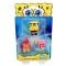 Комплект 3 мини фигурки 3D, SpongeBob SquarePants, 3D