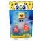 Комплект 3 мини фигурки 3D, SpongeBob SquarePants, 3D