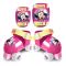 Комплект ролкови кънки и аксесоари за защита Disney Minnie, Размер 23-27