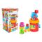 Играчка за сортиране и подреждане, Dede, Happy Towers, 14 части