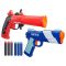 Комплект 2 бластера Nerf с 6 гъбени стрелички, Fortnite
