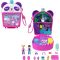 Комплект за игра с 2 кукли и 12 аксесоара Polly Pocket, Bubble Tea Panda, HWN95