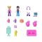Комплект за игра с 2 кукли и 12 аксесоара Polly Pocket, Bubble Tea Panda, HWN95
