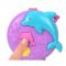 Комплект за игра с 2 кукли и 12 аксесоара Polly Pocket, Dolphin Rescue and Play, HWN96