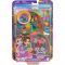 Комплект за игра с 2 кукли и 12 аксесоара Polly Pocket, Adventure Moped, HWN98