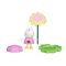 Комплект фигурка с чадър, Peppa Pig, Muddy Friends, Suzy, G1350