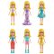 Комплект 2 кукли с дрехи и аксесоари, Polly Pocket, HKV96