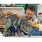Комплект динозавър с фигура, Imaginext Jurassic World, Mega Stomp и Rumble Giga Dino, GWT22