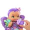 Кукла бебе, My Garden Baby, Feed and Change, GYP11, 30 см, Лилав