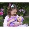 Кукла бебе, My Garden Baby, Feed and Change, GYP11, 30 см, Лилав