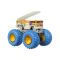 Количка Monster Trucks, Hot Wheels, Glow in the Dark, 1:64, 5 Alarm, HCB53