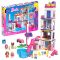 Комплект за игра с мини кукли изненада, Mega Bloks, Barbie Color Reveal, Dreamhouse, HHM01
