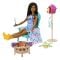 Комплект мебели за градина за кукли, Barbie, HJV33