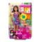 Комплект за игра с кукла, Barbie, Pup Adoption, HKD86