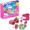 Комплект за игра с мини кукли изненада, Mega Bloks, Barbie Color Reveal, Road Trip, HKF90