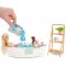 Комплект кукла Barbie, Confetti Bath, Вана и аксесоари, HKT92