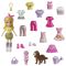 Мини кукла с животинче и дрехи за преобличане Polly Pocket, HKV89