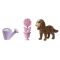 Мини кукла с животинче и дрехи за преобличане Polly Pocket, HKV89