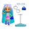 Кукла Barbie Extra Mini Minis с коса и аксесоари, 8 см, HLN45