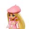 Кукла Barbie Extra Mini Minis с коса и аксесоари, 8 см, HLN48