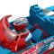 Строителен комплект с високопроходим автомобил, Hot Wheels, Monster Truck, Smash и Crash Race Ace, 85 части, HMM49