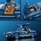 Конструктивен комплект и метална количка, Brick Shop, Hot Wheels, Mercedes Benz 300 SL, HWW25