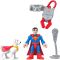 Комплект за игра с фигурка, Imaginext, Metal Force, Superman, JGN60