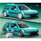 Строителен комплект Brick Shop, Hot Wheels, Custom Honda Civic Speed 90, JHF62