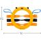 Пръстен с активности, Fisher Price, Bumble Bee, JKW53