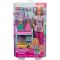 Комплект за игра с кукла, Barbie, Careers Baby Doctor, JMK12