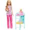 Комплект за игра с кукла, Barbie, Careers Baby Doctor, JMK12