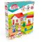 Строителен комплект, Dede, My Lovely House Blocks, 38 части