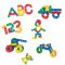 Строителен комплект, Dede, Click Clack, 96 части