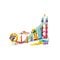 LEGO® DUPLO - 3 в 1 Креативни рампи с превозни средства (10478)