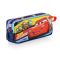 Правоъгълен моливник с 2 ципа Team Lighting Mcqueen, Cars
