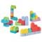 Строителен комплект, Dede, Soft Big Blocks, 24 части