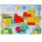 Строителен комплект, Dede, Soft Big Blocks, 24 части