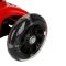 Сгъваема тротинетка с 3 колела и светлини, Pilsan, Power Scooter, Червена