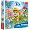 Настолна игра 2 в 1 Trefl, Paw Patrol, Не се сърди човече