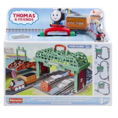 HGX63_001w 0194735060511 Спирка за влакове, Thomas and Friends, Гара Knapford