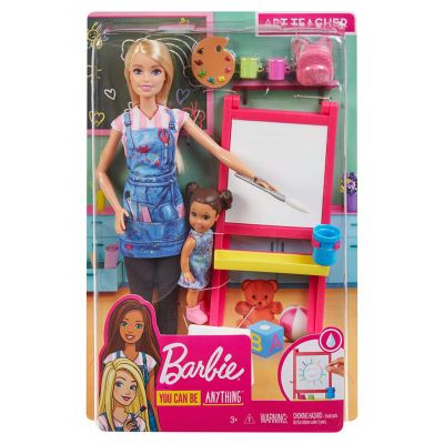 GJM29_001w 0887961813876 Кукла Barbie, Учител по изобразително изкуство