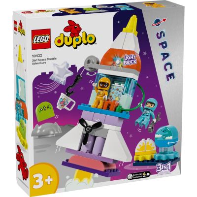 N00010422_001w 5702017583778 LEGO® Duplo - Приключение с космическа совалка „3 в 1“ (10422)