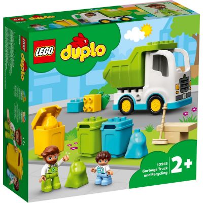 LG10945_001w 5702016911046 LEGO® Duplo - Камион за отпадъци и рециклиране (10945)
