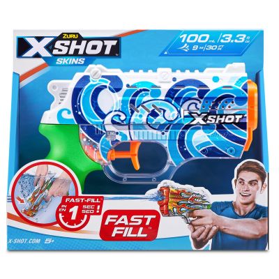 Воден пистолет с бързо зареждане, X-Shot Nano, Hydra