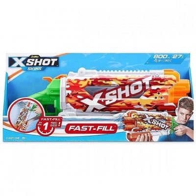 Воден пистолет с бързо зареждане, X-Shot, Pump Action, Sun Camo
