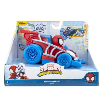 Количка Spidey Amazing Friends, Pull Back, Spidey SNF0015