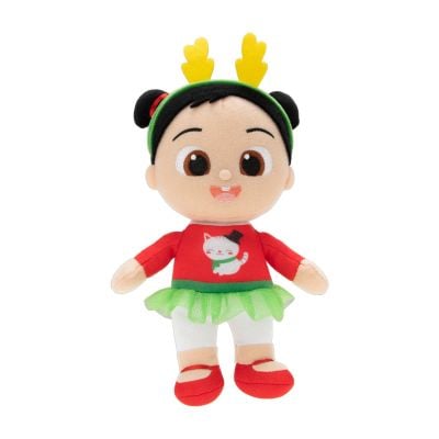 CMW0255 CMW0323 CECE 191726433842 Плюшена играчка, CoComelon, Little Plush Holiday, CeCe, 20 см, CMW0323