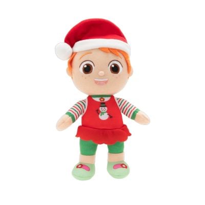 CMW0255 CMW0257 YOYO 191726433842 Плюшена играчка, CoComelon, Little Plush Holiday, Yoyo, 20 см, CMW0256