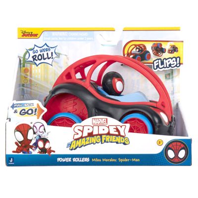 Каскадьорско превозно средство с фигурка, Spidey and His Amazing Friends, Miles Morales